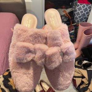 Kate Spade Fur Loafers